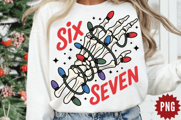 Christmas Funny PNG, Six Seven Sublimati: Graphics & Illustrations Review