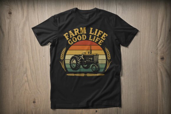 Farm Life Good Life Tractor T-Shirt Graphics Review