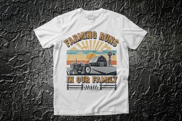 Farming Runs in Our Family Graphics and T-Shirt Designs Review