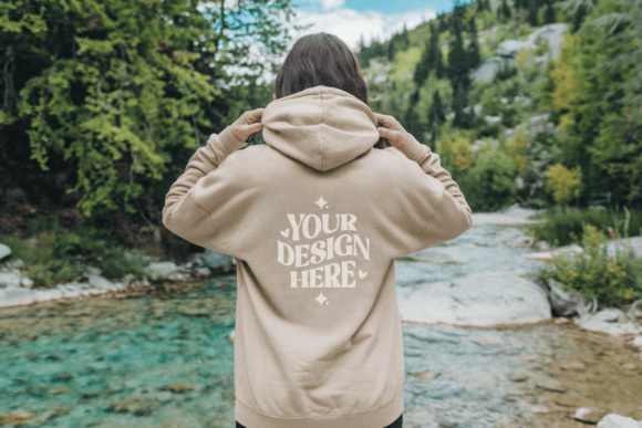 Gildan 18500 Sand Hoodie Mockup Review