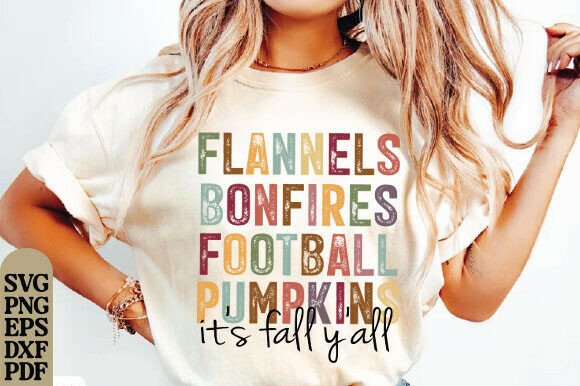 It s Fall Y all Png, Flannels Bonfires Graphics