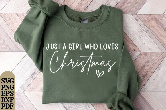 Just a Girl Who Loves Christmas Shirt: A Designer's Review