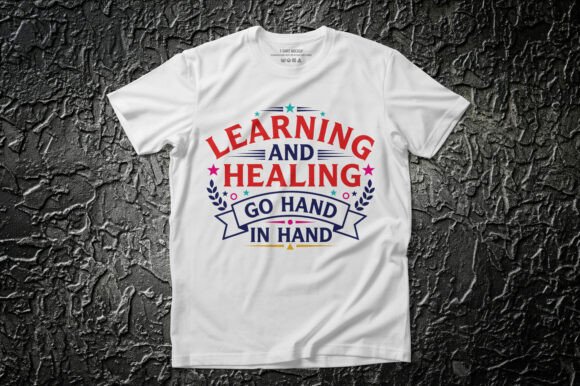 Learning and Healing Go Hand in Hand: Graphics for T-Shirt Designs