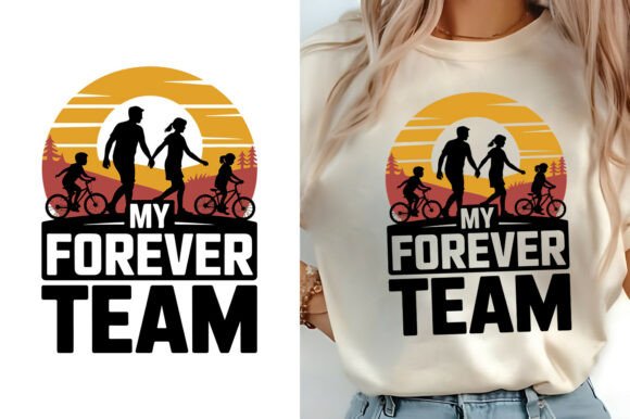 My Forever Team Family T-shirt Design: Essential Graphics for Modern Bloggers