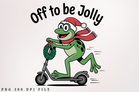 Off to Be Jolly Christmas PNG, Silly Fro Review
